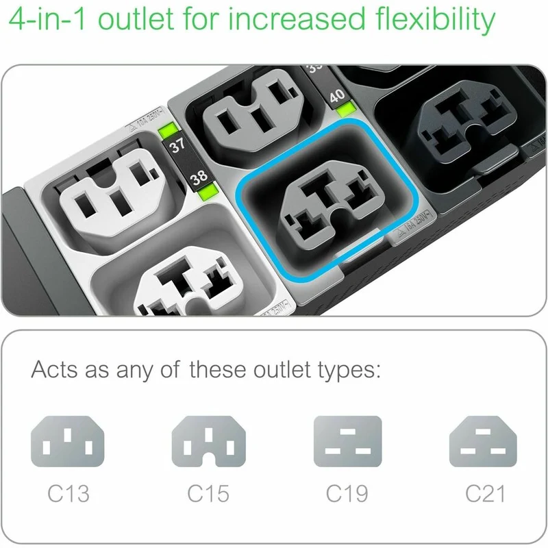 PDU APC by Schneider Electric NetShelter 48 prises APDU10350MO