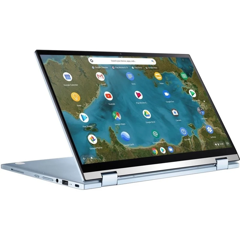 Asus Chromebook Flip C433 C433TA-WB31T-CB Chromebook convertible tactile 14" - Full HD - Intel Core M 8e génération m3-8100Y - 4 Go - 128 Go de mémoire flash - Argent C433TA-WB31T-CB