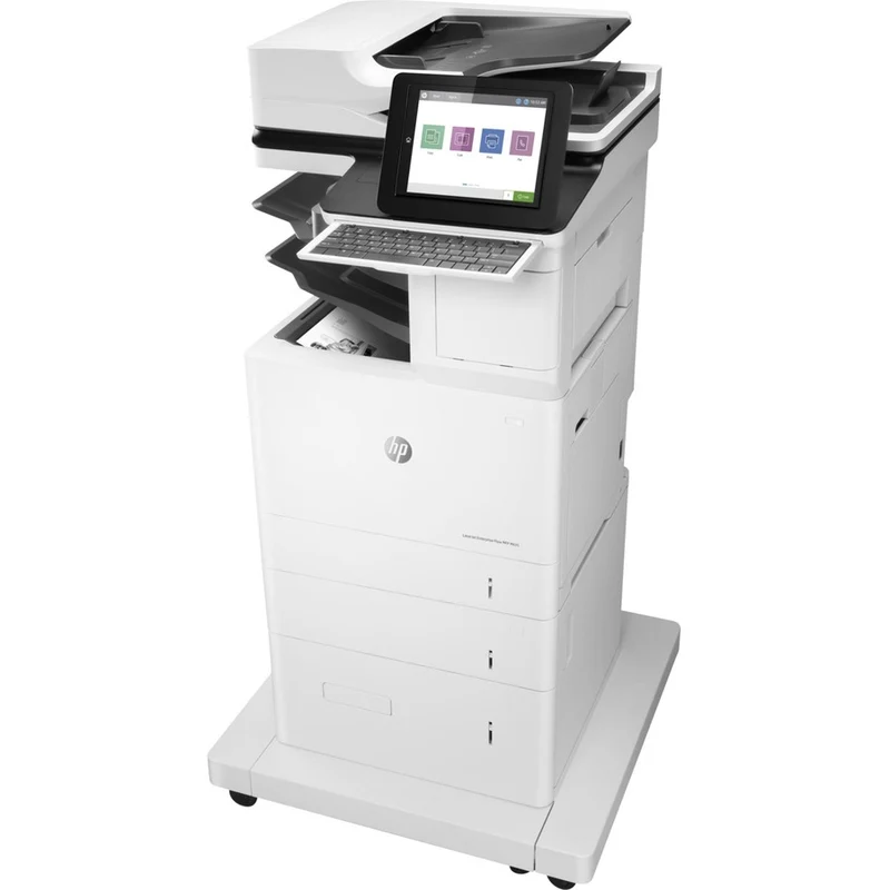 Imprimante multifonction laser HP LaserJet M635 M635z - Monochrome - Copieur/Fax/Scanner - Impression monochrome 65 ppm - Impression 1200 x 1200 - Impression recto verso automatique - 300000 3200 pages par mois - 600 feuilles en entrée - Scanner couleur - Numérisation optique 7 - Fax monochrome - Gigabit Ethernet 99PSXNUMXA#BGJ