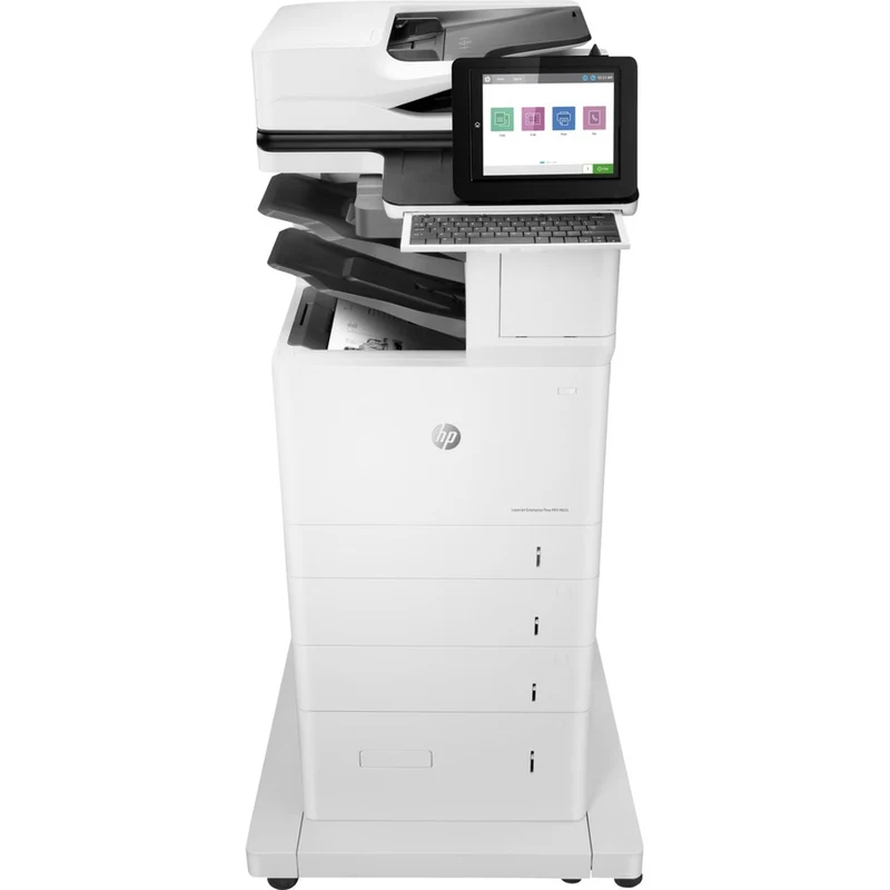 Imprimante multifonction laser HP LaserJet M635 M635z - Monochrome - Copieur/Fax/Scanner - Impression monochrome 65 ppm - Impression 1200 x 1200 - Impression recto verso automatique - 300000 3200 pages par mois - 600 feuilles en entrée - Scanner couleur - Numérisation optique 7 - Fax monochrome - Gigabit Ethernet 99PSXNUMXA#BGJ