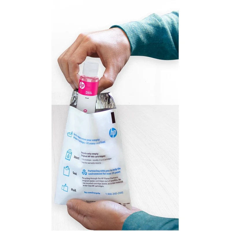 Bouteille d'encre jaune originale HP 31, 70 ml, 1VU28AN 1VU28AN