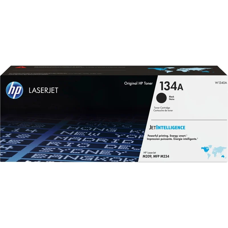 Cartouche de toner laser d'origine HP 134A - Pack noir W1340A