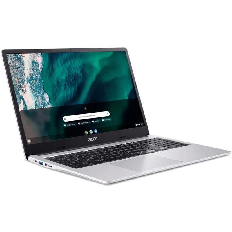 Acer Chromebook 315 CB315-4H CB315-4H-C7A1 Chromebook 15.6" - Full HD - Intel Celeron N4500 - 4 Go - 64 Go de mémoire flash - Clavier anglais (États-Unis) - Argent pur NX.AZ0AA.007