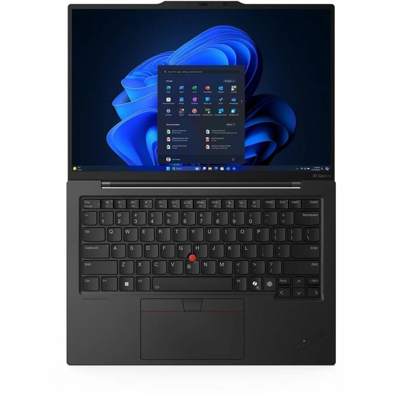 Ultrabook Lenovo ThinkPad X1 Carbon Gen 13 21NS005TUS 14" Copilot+ - 2.8K - Intel Core Ultra 7 266V - Plateforme Intel Evo - 16 Go - SSD 512 Go - Clavier anglais - Peinture noire 21NS005TUS