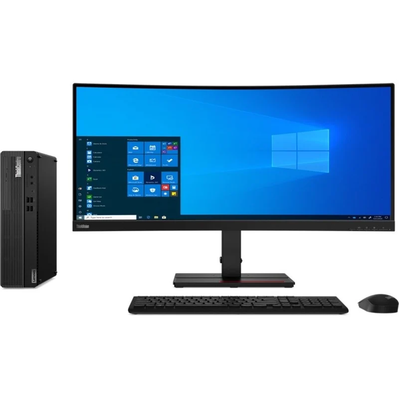 Ordinateur de bureau Lenovo ThinkCentre M75s Gen 2 11R80052US - AMD Ryzen 5 PRO 5650G - 16 Go - SSD 256 Go - Petit format - Noir 11R80052US