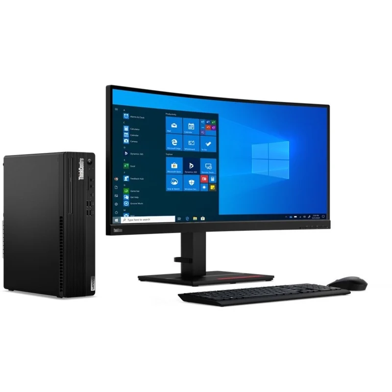 Ordinateur de bureau Lenovo ThinkCentre M75s Gen 2 11R80052US - AMD Ryzen 5 PRO 5650G - 16 Go - SSD 256 Go - Petit format - Noir 11R80052US
