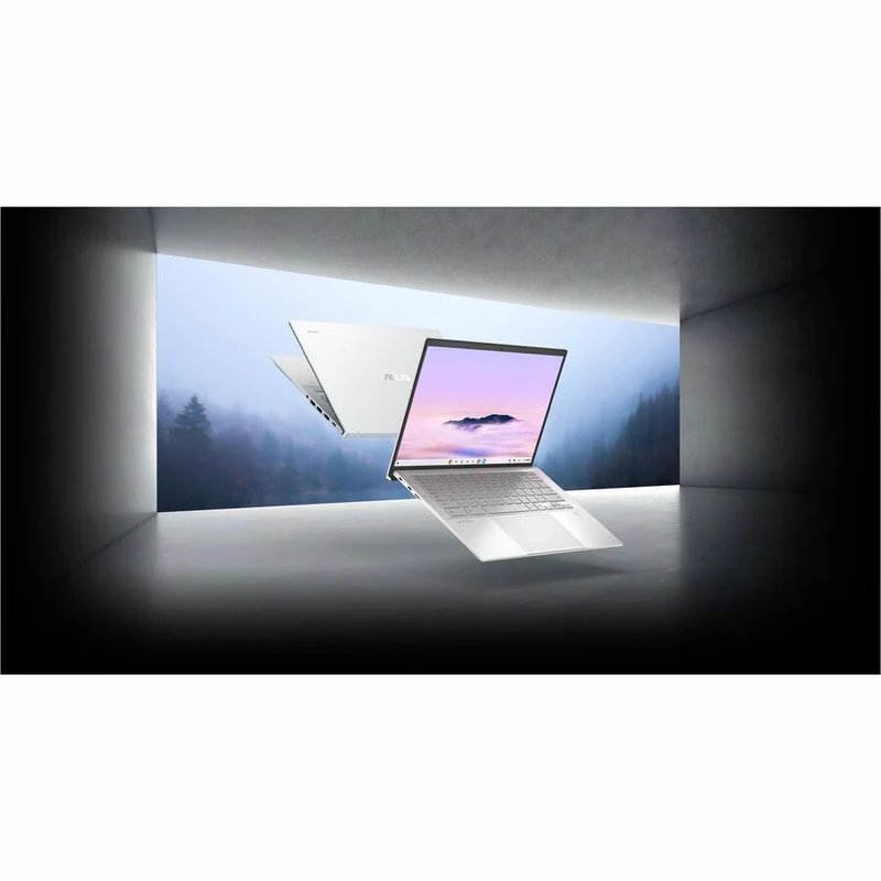 Asus ExpertBook CX54 Chromebook Plus Enterprise CX5400 CX5403CMA-DSU51T-CB Chromebook tactile 14" - WQXGA - Intel Core Ultra 5 115U - 16 Go - SSD 512 Go - Clavier anglais et français - Argent brouillard CX5403CMA-DSU51T-CB