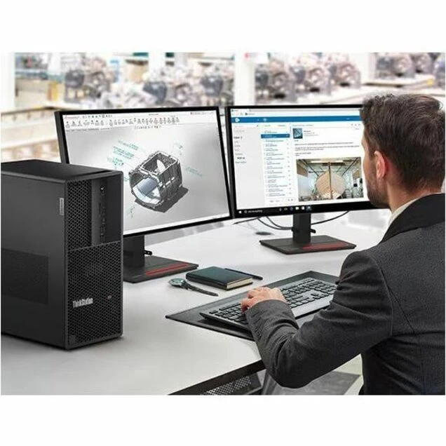Station de travail Lenovo ThinkStation P3 30GS00JFUS - 1 x Intel Core i9 14e génération i9-14900 - 32 Go - SSD 1 To - Tour 30GS00JFUS