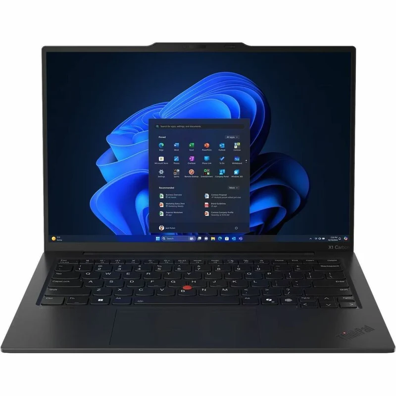 Ultrabook Lenovo ThinkPad X1 Carbon Gen 13 21NX00FRUS 14" - WUXGA - Intel Core Ultra 5 225U - Plateforme Intel Evo - 16 Go - SSD 512 Go - Clavier anglais - Noir 21NX00FRUS