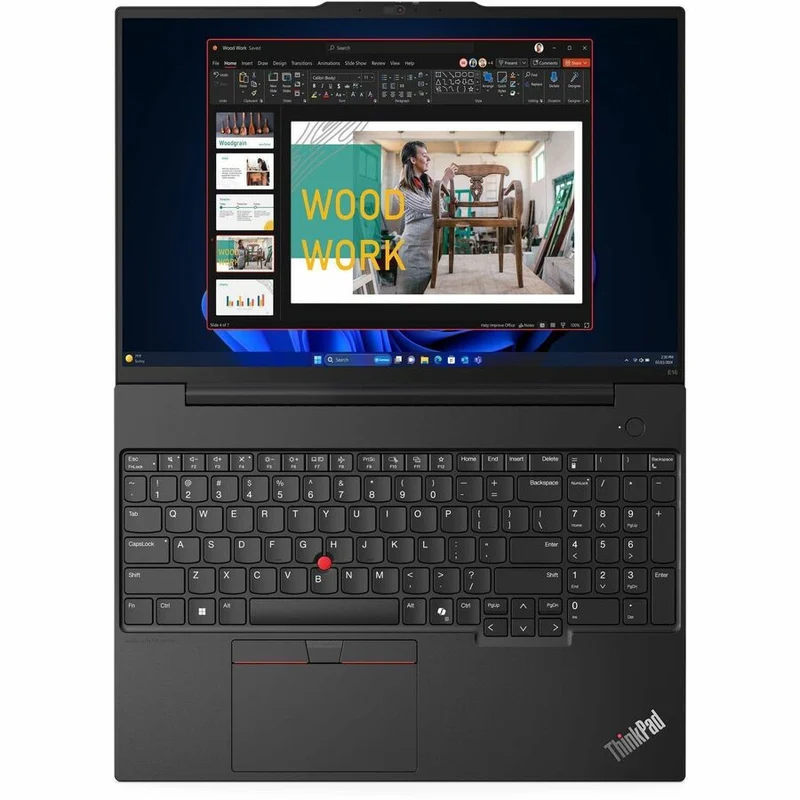 Ordinateur portable Lenovo ThinkPad T14 Gen 6 (21QG0006US) 14" Copilot+ - WUXGA - Intel Core Ultra 5 228V - 32 Go - SSD 512 Go - Clavier anglais - Noir (21QG0006US)