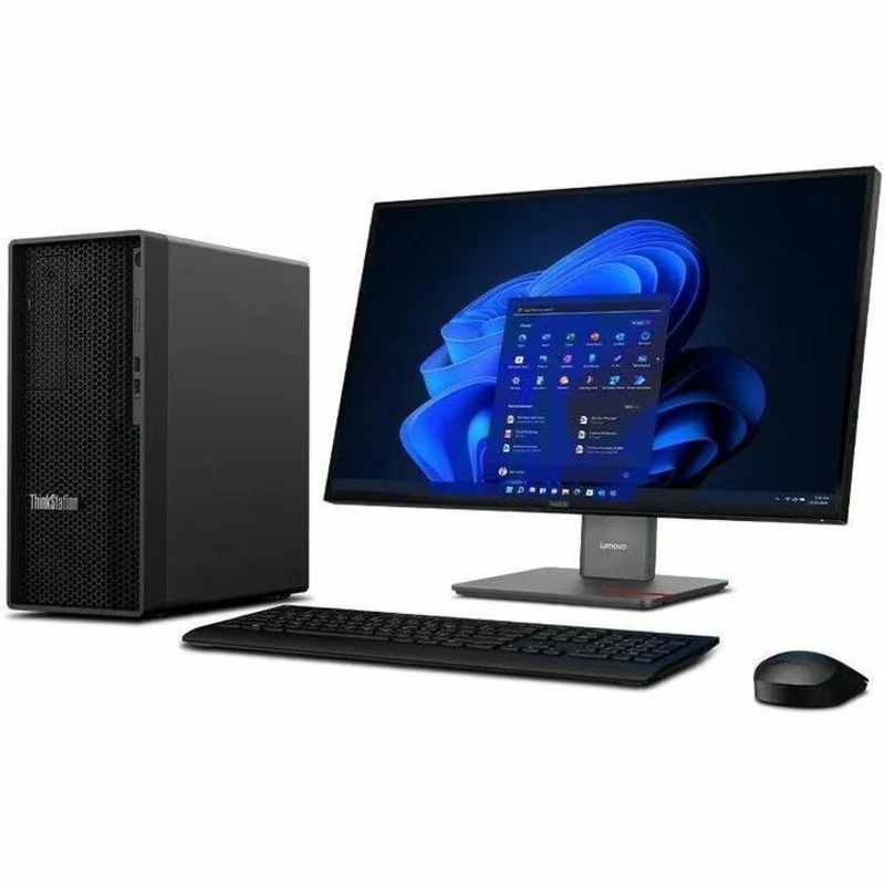 Station de travail Lenovo ThinkStation P2 Gen 2 30JQ002TUS - 1 x Intel Core Ultra 5 235 - Technologie vPro - 16 Go - SSD 512 Go - Tour 30JQ002TUS