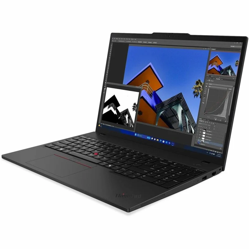 Ordinateur portable Lenovo ThinkPad T16 Gen 3 21MN005HCA 16" avec écran tactile - WUXGA - Intel Core Ultra 7 165U - Technologie vPro - 32 Go - SSD 1 To - Clavier français - Noir 21MN005HCA