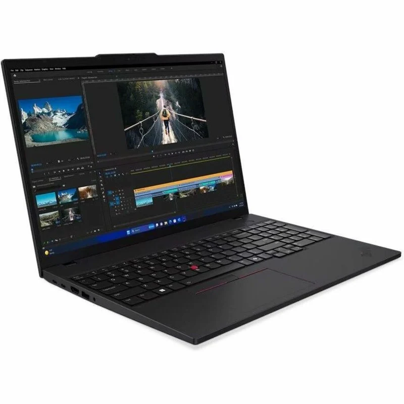 Ordinateur portable Lenovo ThinkPad T16 Gen 3 21MN006YUS 16" avec écran tactile - WUXGA - Intel Core Ultra 7 155U - 16 Go - SSD 512 Go - Clavier anglais - Noir 21MN006YUS