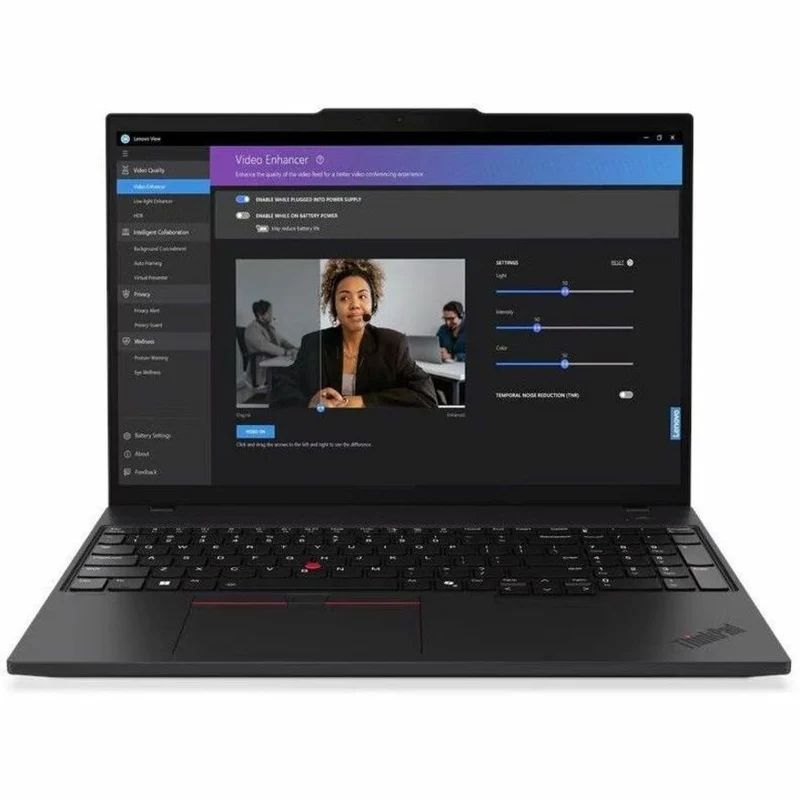 Ordinateur portable Lenovo ThinkPad T16 Gen 3 21MN006YUS 16" avec écran tactile - WUXGA - Intel Core Ultra 7 155U - 16 Go - SSD 512 Go - Clavier anglais - Noir 21MN006YUS