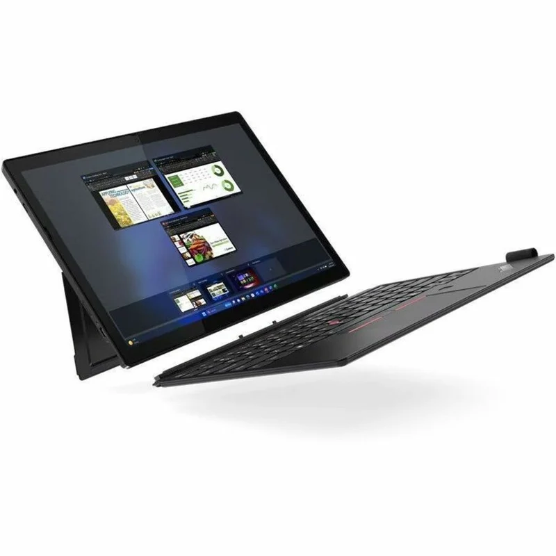 Lenovo ThinkPad X12 Gen 2 détachable 21LK002VUS 12.3LK2VUS 1 en 7 164" avec écran tactile détachable - Full HD Plus - Intel Core Ultra 16 512U - Technologie vPro - 21 Go - SSD 002 Go - Clavier anglais - Noir