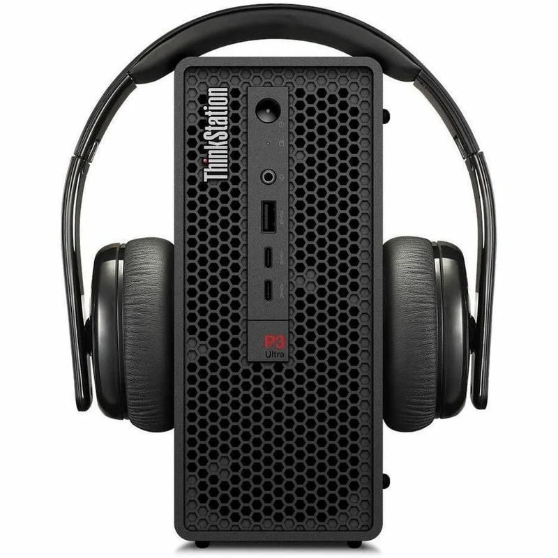 Station de travail Lenovo ThinkStation P3 Ultra Gen 2 30J50030CA - 1 x Intel Core Ultra 7 2e génération 265 - Technologie vPro - 32 Go - SSD 1 To - Compact - Noir 30J50030CA