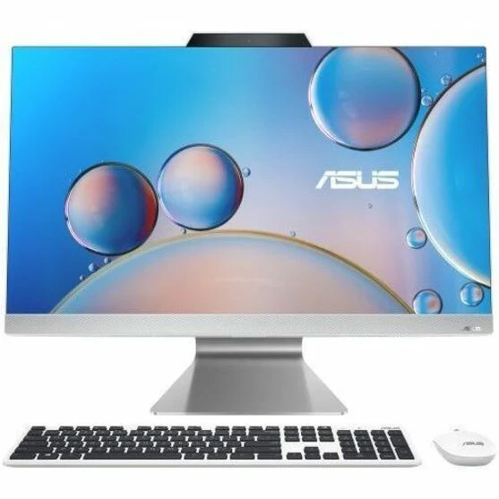 Ordinateur tout-en-un Asus M3702WFAK-CSR3-CB - AMD Ryzen 3 7320U - 16 Go - SSD 512 Go - Écran Full HD 27" - Blanc