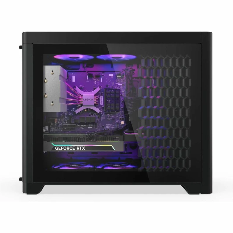 Ordinateur de bureau gaming Lenovo Legion T5 30IAS10 90YA0012US - Intel Core Ultra 7 265KF - 32 Go - SSD 1 To - Format tour - Noir Eclipse 90YA0012US