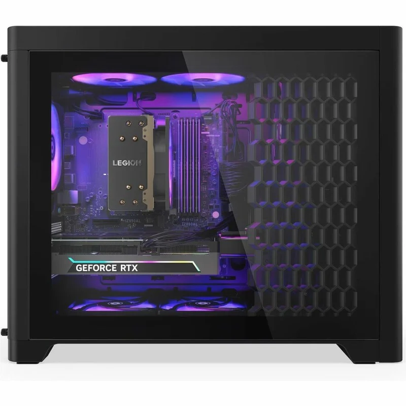 Ordinateur de bureau gaming Lenovo Legion T5 30IAS10 90YA0012US - Intel Core Ultra 7 265KF - 32 Go - SSD 1 To - Format tour - Noir Eclipse 90YA0012US
