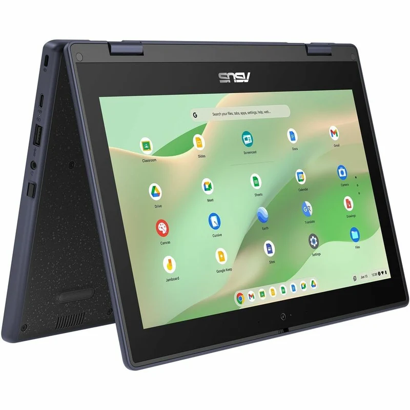 Asus Chromebook CR11 Flip CR1104F CR1104FGA-CN1864T-CA Chromebook 11.6 en 2 convertible robuste à écran tactile 1 pouces - HD - Intel N-Series N100 - 8 Go - 64 Go de mémoire flash - Gris minéral CR1104FGA-CN1864T-CA