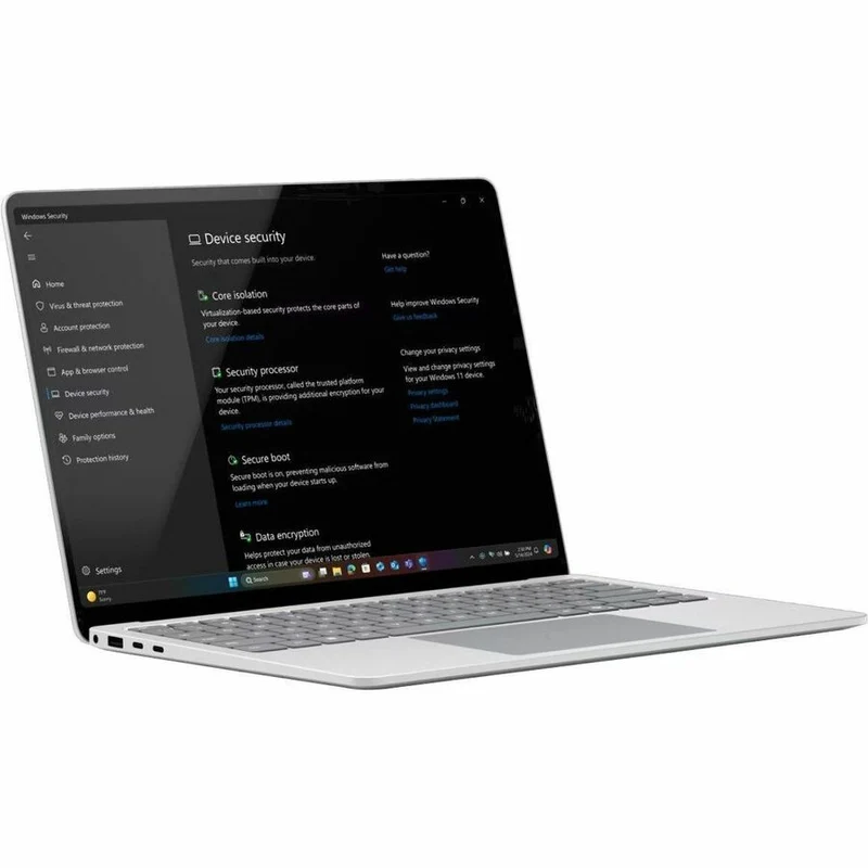 Microsoft Surface Laptop 7 13.8" Copilot+, écran tactile, ordinateur portable - Qualcomm Snapdragon X Elite - 16 Go - SSD 512 Go - Clavier anglais - Platinum EP2-34610