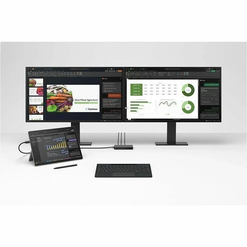 Tablette PC Microsoft Surface Pro 11 Copilot+ - 13" - Qualcomm Snapdragon X Plus - 16 Go - SSD 256 Go - 5G - Platine ZEW-00001