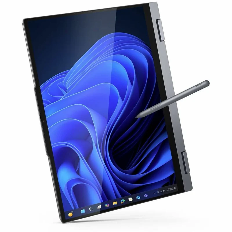 Lenovo ThinkBook 14 G5 IAU 21SQ0001US Ordinateur portable convertible 14 en 2 à écran tactile 1 pouces - WUXGA - Intel Core Ultra 5 225U - 16 Go - SSD 256 Go - Clavier anglais (États-Unis) - Gris Luna 21SQ0001US