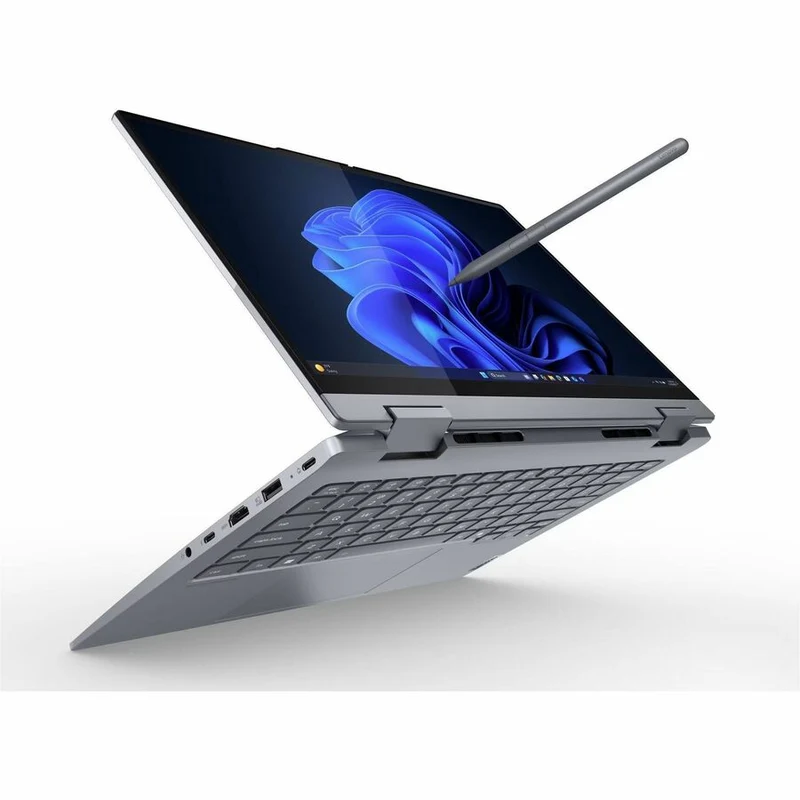 Lenovo ThinkBook 14 G5 IAU 21SQ0001US Ordinateur portable convertible 14 en 2 à écran tactile 1 pouces - WUXGA - Intel Core Ultra 5 225U - 16 Go - SSD 256 Go - Clavier anglais (États-Unis) - Gris Luna 21SQ0001US
