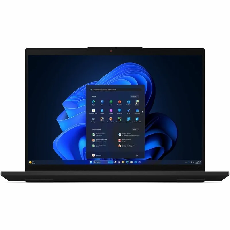 Ordinateur portable Lenovo ThinkPad L14 Gen 5 21L10065US 14" - WUXGA - Intel Core Ultra 7 155U - 16 Go - SSD 512 Go - Clavier anglais - Noir 21L10065US