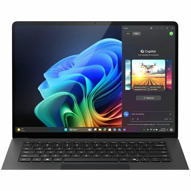 Microsoft Surface Laptop 7 15" Écran tactile Copilot+ PC Notebook - Intel Core Ultra 7 - 16 Go - SSD 512 Go - Clavier anglais - Noir EP2-25974