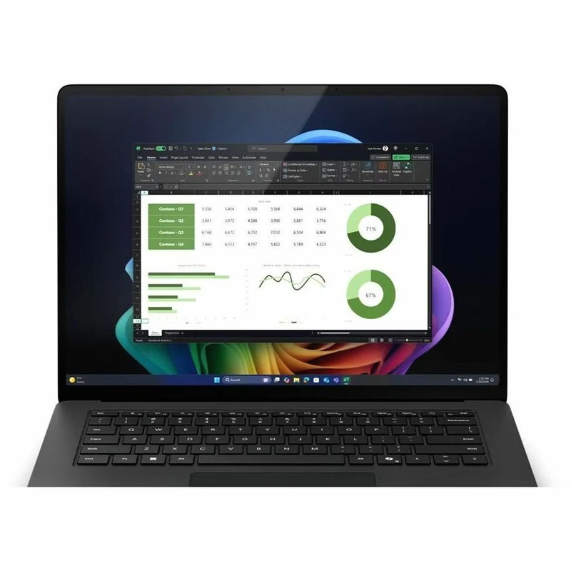 Microsoft Surface Laptop 7 15" Écran tactile Copilot+ PC Notebook - Intel Core Ultra 7 - 16 Go - SSD 256 Go - Clavier anglais - Noir EP2-25973