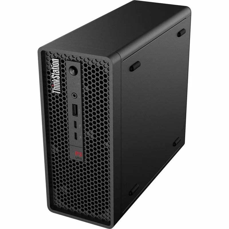Station de travail Lenovo ThinkStation P3 Ultra 30HA00B2US - 1 x Intel Core i9 14e génération i9-14900 - 32 Go - SSD 1 To - Ultra compact - Noir 30HA00B2US