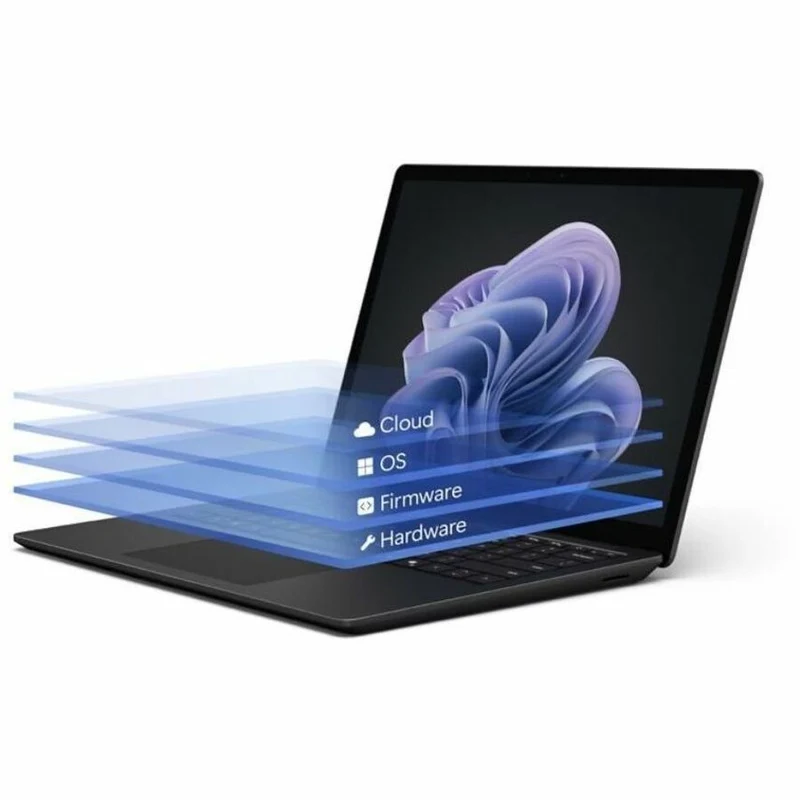 Ordinateur portable Microsoft Surface Laptop 6 13.5" avec écran tactile - Intel Core Ultra 5 - 32 Go - SSD 512 Go - Clavier anglais et français - Noir EP2-34411