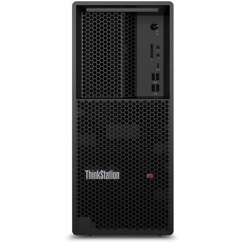 Station de travail Lenovo ThinkStation P3 Gen 2 30HT004RCA - 1 x Intel Core Ultra 5 235 - Technologie vPro - 16 Go - SSD 512 Go - Tour 30HT004RCA
