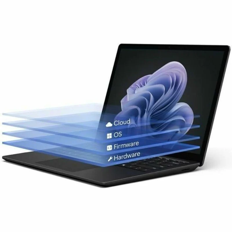 Ordinateur portable Microsoft Surface Laptop 6 15" avec écran tactile - Intel Core Ultra 5 - 16 Go - SSD 512 Go - Clavier anglais et français - Noir EP2-34463
