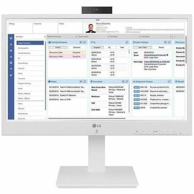 Client léger tout-en-un LG 24CR671NK-6P Pentium N6005 Quad-core (4 cœurs) 2 GHz 24CR671NK6P