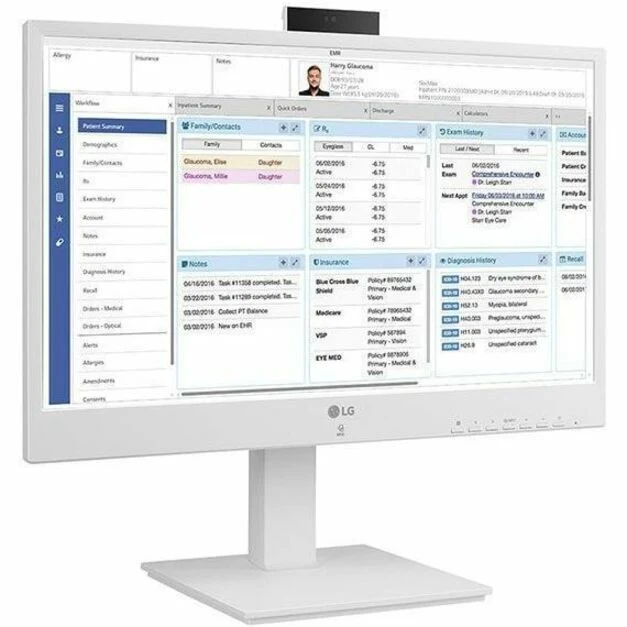Client léger tout-en-un LG 24CR671NK-6P Pentium N6005 Quad-core (4 cœurs) 2 GHz 24CR671NK6P