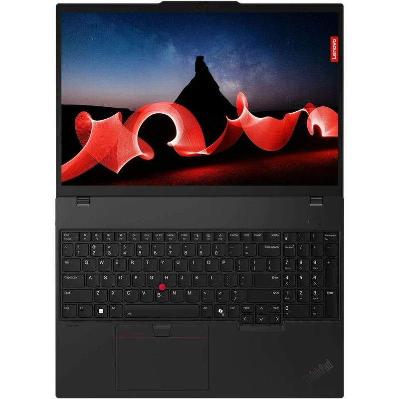 Ordinateur portable Lenovo ThinkPad T16 Gen 3 21MN00AHCA 16" avec écran tactile - WUXGA - Intel Core Ultra 7 155U - 16 Go - SSD 512 Go - Clavier français - Noir 21MN00AHCA
