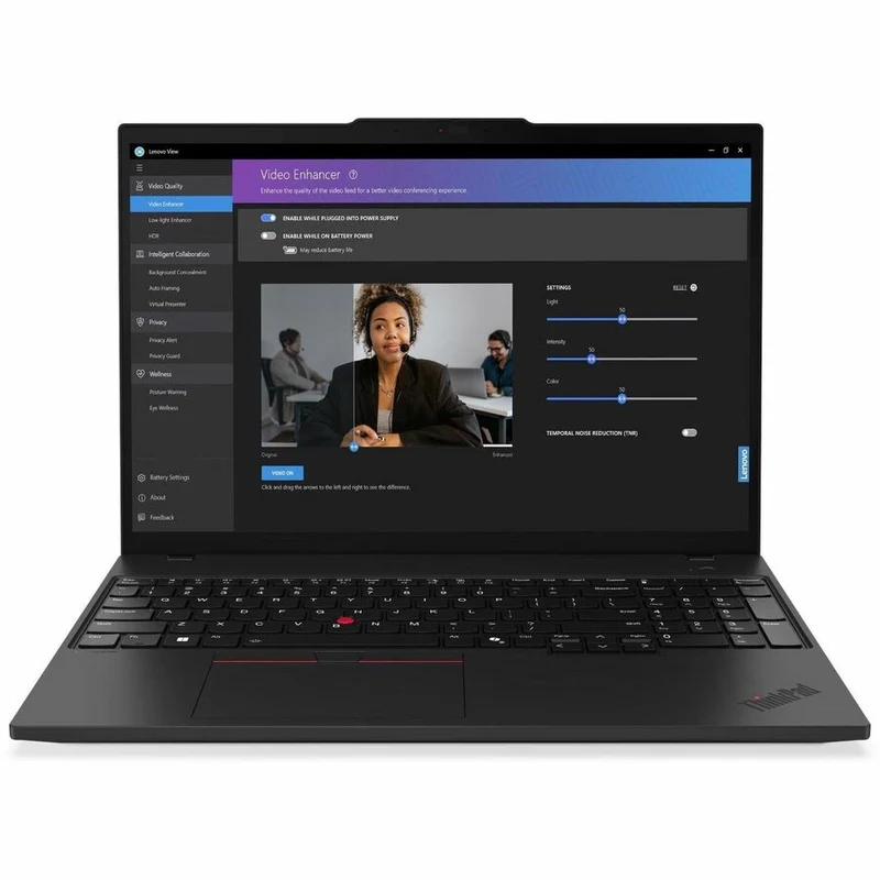 Ordinateur portable Lenovo ThinkPad T16 Gen 3 21MN00AHCA 16" avec écran tactile - WUXGA - Intel Core Ultra 7 155U - 16 Go - SSD 512 Go - Clavier français - Noir 21MN00AHCA