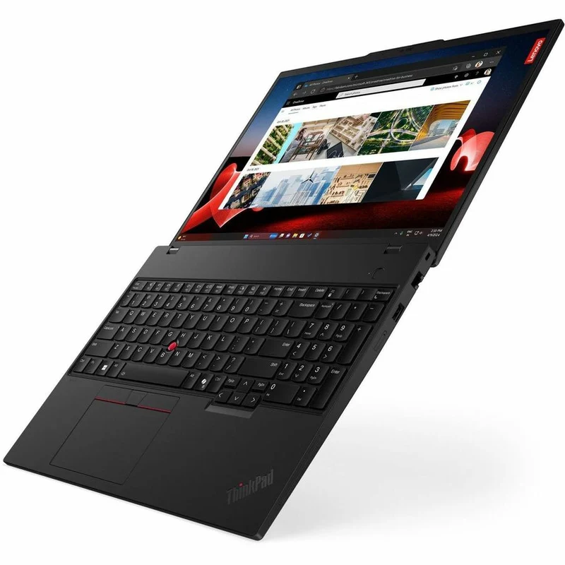 Ordinateur portable Lenovo ThinkPad T16 Gen 3 21MN005MCA 16" avec écran tactile - WUXGA - Intel Core Ultra 5 125U - 16 Go - SSD 512 Go - Clavier français - Noir 21MN005MCA