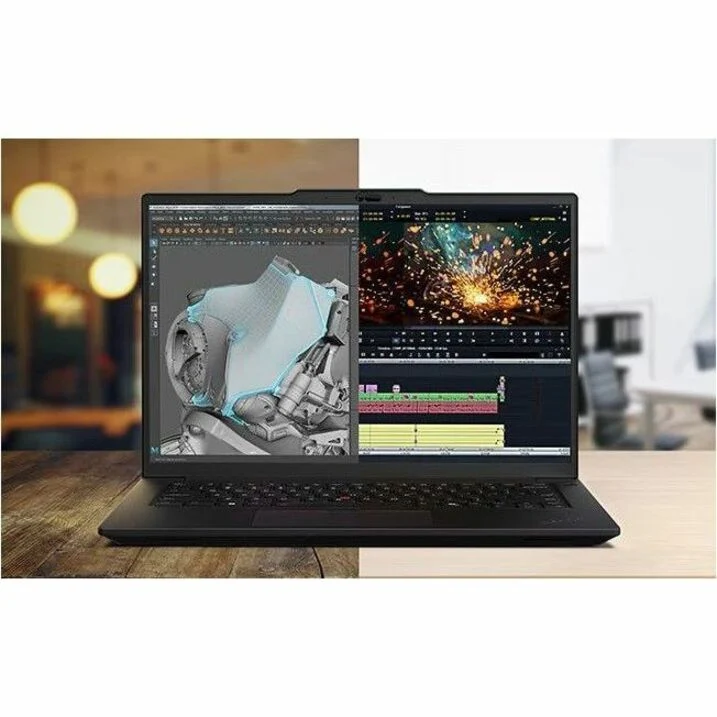 Station de travail mobile tactile Lenovo ThinkPad P14s Gen 5 21G2001TCA 14.5" - WQXGA - Intel Core Ultra 7 165H - Technologie vPro - 32 Go - SSD 1 To - Clavier français - Noir 21G2001TCA