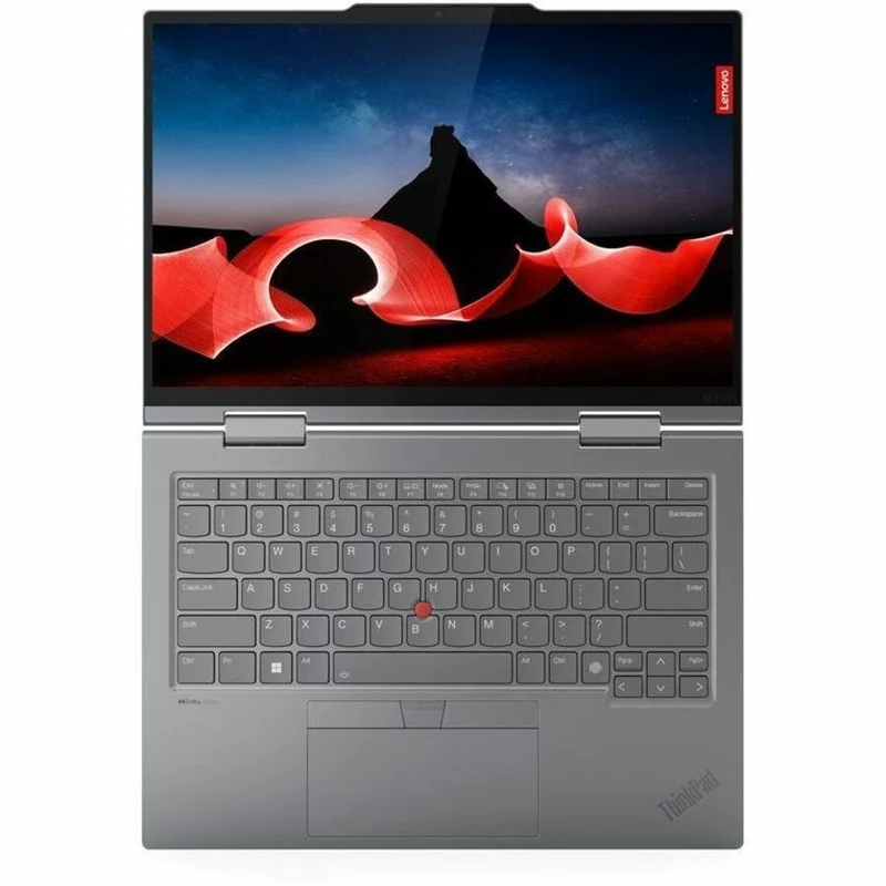 Ordinateur portable 1 en 9 convertible Lenovo ThinkPad X21 Gen 005 14KE2RCA 1" (écran tactile) - WUXGA - Intel Core Ultra 5 135U - Technologie vPro - Plateforme Intel Evo - 16 Go - SSD 512 Go - Clavier français - Gris 21KE005RCA