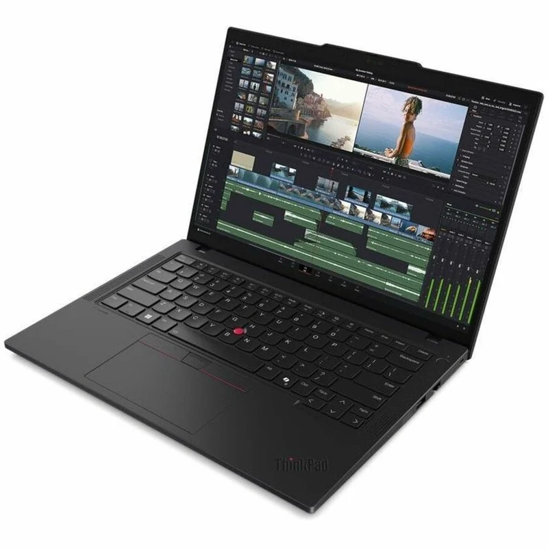 Station de travail mobile Lenovo ThinkPad P14s Gen 5 21ME0010US 14" - WUXGA - AMD Ryzen 7 PRO 8840HS - 64 Go - SSD 1 To - Clavier anglais - Noir 21ME0010US
