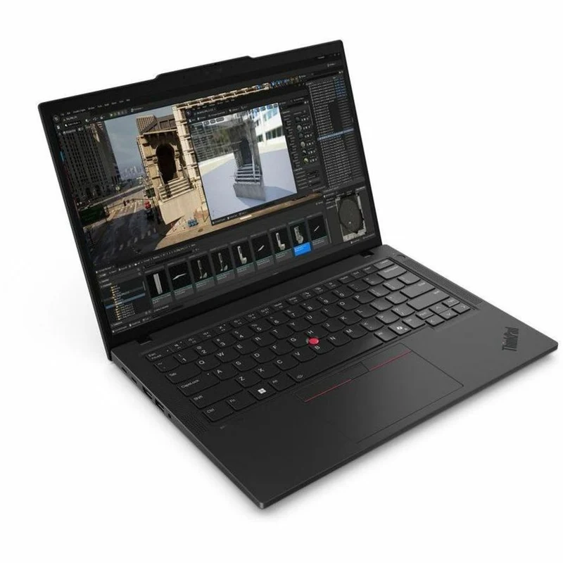Station de travail mobile Lenovo ThinkPad P14s Gen 5 21ME0010US 14" - WUXGA - AMD Ryzen 7 PRO 8840HS - 64 Go - SSD 1 To - Clavier anglais - Noir 21ME0010US