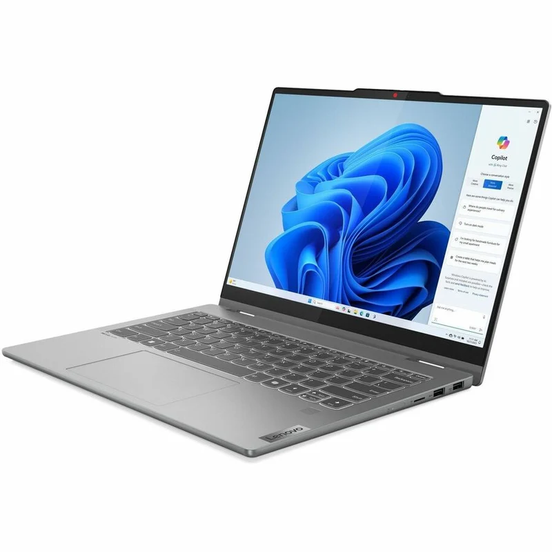 Lenovo IdeaPad 5 14IRU9 83DT0035CF Ordinateur portable 14 en 2 convertible 1 pouces à écran tactile - WUXGA - Intel Core 5 120U - 16 Go - SSD 512 Go - Clavier français et anglais - Gris Luna 83DT0035CF