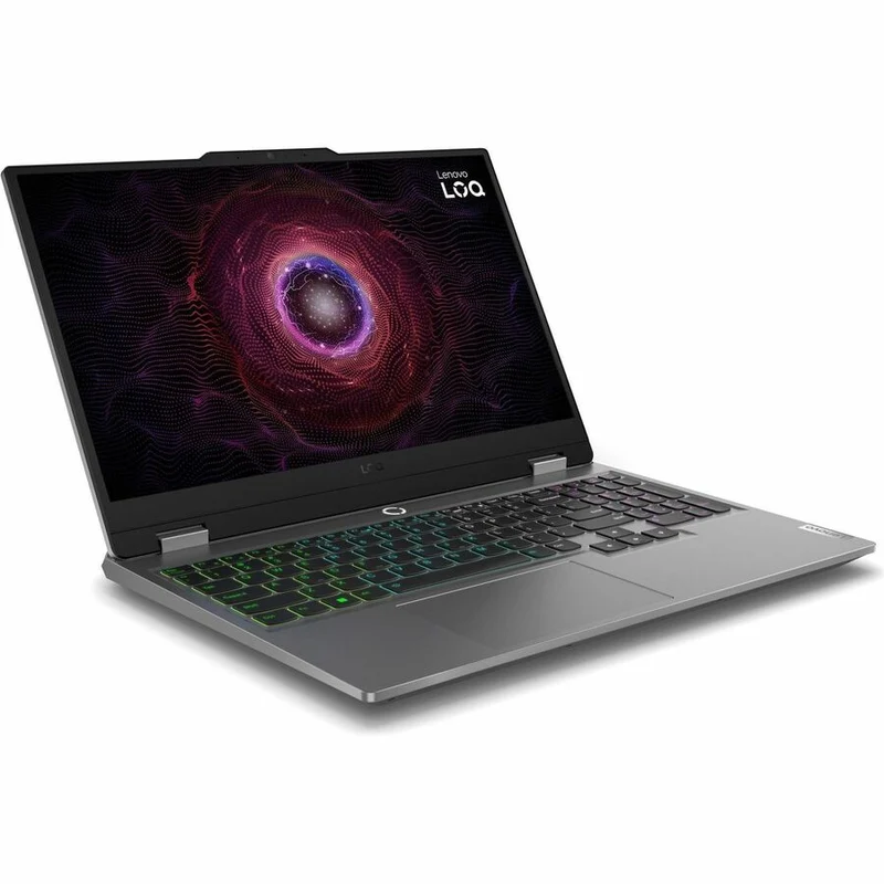 Ordinateur portable gaming Lenovo LOQ 15AHP9 83DX00ASCF 15.6" - Full HD - AMD Ryzen 7 8845HS - 16 Go - SSD 1 To - Clavier français et anglais - Gris Luna 83DX00ASCF