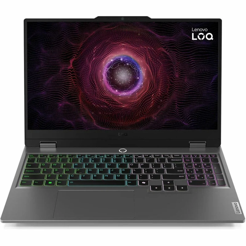 Ordinateur portable gaming Lenovo LOQ 15AHP9 83DX00ASCF 15.6" - Full HD - AMD Ryzen 7 8845HS - 16 Go - SSD 1 To - Clavier français et anglais - Gris Luna 83DX00ASCF