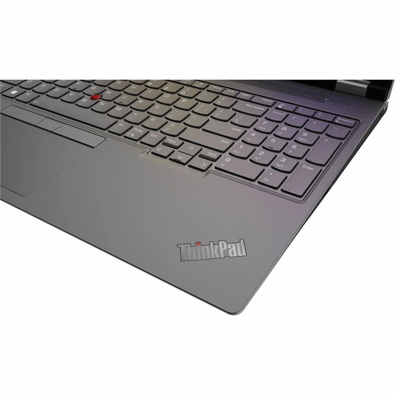 Station de travail mobile Lenovo ThinkPad P16 Gen 2 21FA005ACA 16" - WQXGA - Intel Core i7 14e génération i7-14700HX - 32 Go - SSD 1 To - Clavier français - Gris orage, noir villosités 21FA005ACA