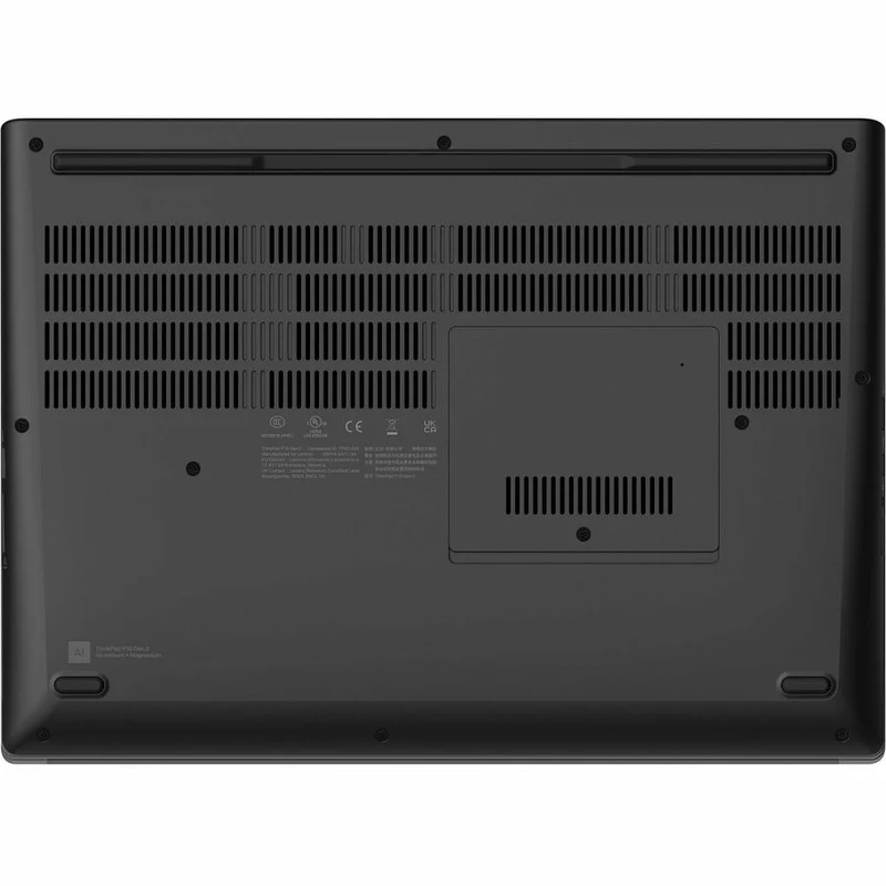 Station de travail mobile Lenovo ThinkPad P16 Gen 2 21FA005ACA 16" - WQXGA - Intel Core i7 14e génération i7-14700HX - 32 Go - SSD 1 To - Clavier français - Gris orage, noir villosités 21FA005ACA