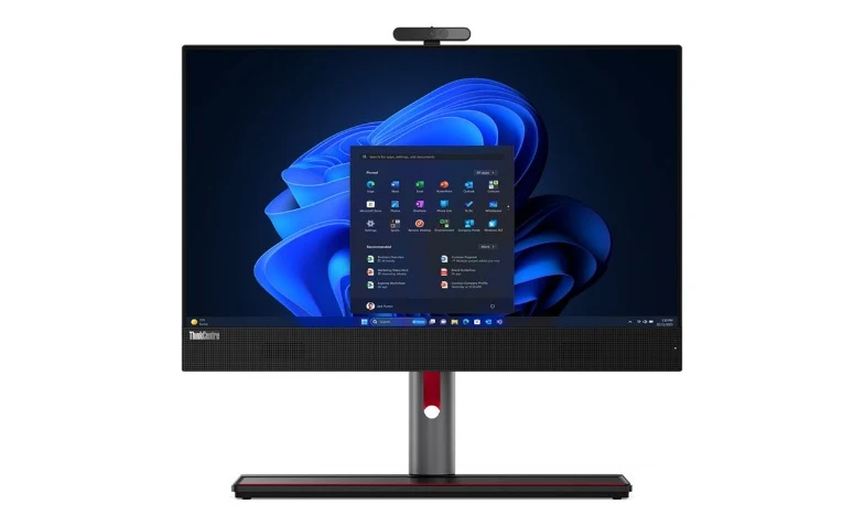 Ordinateur tout-en-un Lenovo ThinkCentre M90a Gen 5 12SH001HCA - Intel Core i5 14e génération i5-14500 - Technologie vPro - 16 Go - SSD 256 Go - Écran Full HD 23.8" - Ordinateur de bureau - Noir 12SH001HCA